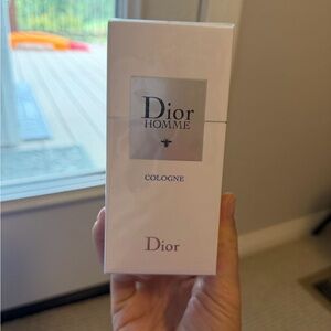 Dior Homme Cologne in White and Silver